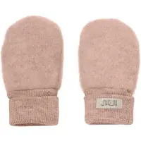 Huttelihut Votter - Ullfleece - 2-lags - Noos - Mahogany Rose - - 86/92 - Votter