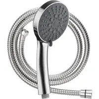 NORH Aud shower set 5 spray chrome