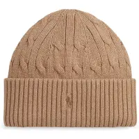 Ralph Lauren Lue - Strikk - Camel - - 49 cm - Lue