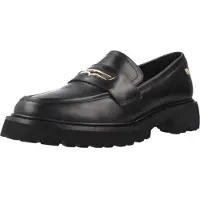 Carmela for woman. 16254503-NEGRO Leather shoes 162545 black (36), Flat, None, Casual