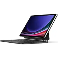 DUX MK Series Etui med Bluetooth-tastatur for Samsung Galaxy Tab S9+/S8+/S7+ - Svart