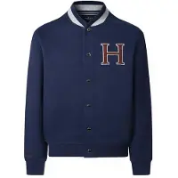 Hackett Heritage Varsity Genser Med Hel Glidelås