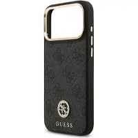 GUESS 4g Srtass Logo Metal Buttons Magsafe Iphone 17 Pro Max Telefondeksel