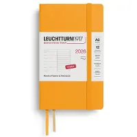 Adlibris Weekly Planner & Notebook 2026 A6 Soft Rising Sun Leuchtturm1917