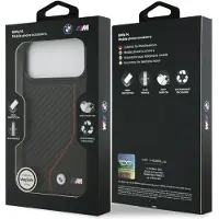 BMW M Carbon Line &amp; Logo Magsafe Iphone 17 Pro Max Telefondeksel