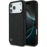 Mercedes Leather Laurel Leaves Magsafe Iphone 17 Pro Max Telefondeksel