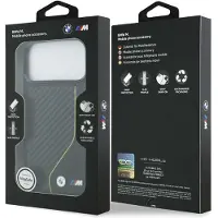BMW M Carbon Line &amp; Logo Magsafe Iphone 17 Pro Max Telefondeksel