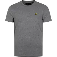 Lyle & Scott Plain Kortarmet T-skjorte