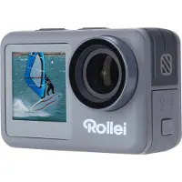Rollei ActionCam 9S Plus - Actionkamera - 4K / 60 fps - 8.51 MP - Wi-Fi - under vannet inntil 40 m