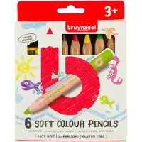 Bruynzeel 60119006, Soft (myk), 6 stykker