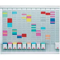 Nobo card planner board - 800 x 660 mm