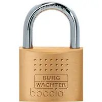 Burg wachter BURG-WÄCHTER 450 50 6 SB, Tradisjonell, Nøkkellås, Gull, Metallisk, Solid messing, Herdet stål, U-formet