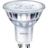 Philips LED Classic - LED-pære for søkelys - GU10 - 4.9 W (ekvivalent 65 W) - klasse E - hvitt lys - 3000 K