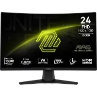 MSI 24" MAG 242C - 1920x1080 (FHD) - 180Hz - VA - KVM switch