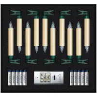 Krinner Lumix Superlight 10 Pieces Basic Set Ivory Lyspære