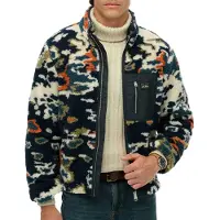 Superdry Printed Genser Med Hel Glidelås
