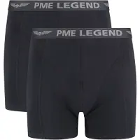 PME Legend PE Legend Boksershorts 2-pakning Ensfarget Svart Størrelse