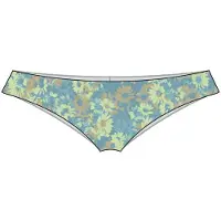 RVCA Field Of Dreams Cheeky Bikini Bunn
