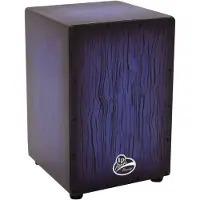 Latin Percussion LP Aspire Accent Cajon Blueburst Streak