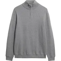 Superdry for man. M6110682A Jumper Texture grey (XXL), Casual, Cotton