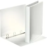 Esselte Innstikkperm A4 4DR/25mm m/2 lommer Hvit