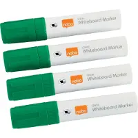 Nobo Glide Jumbo Chisel Tip Krittmarkør 4 Enheter