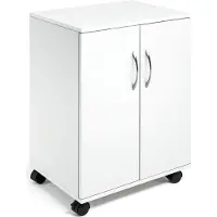 Durable 311502, Hvit, 2 dører, Hengslet dør, 2 hyller, 1,6 cm, 528 mm