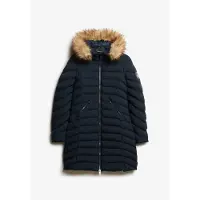 Superdry Fuji Faux Fur Jakke