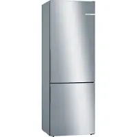 Bosch Serie | 6 KGE49AICA - Kjøleskap/fryser - bunnfryser - bredde: 70 cm - dybde: 65 cm - høyde: 201 cm - 419 liter - Klasse C - rustfritt stål