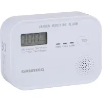 Grundig Karbonmonoksidalarm 85dB med LCD-display