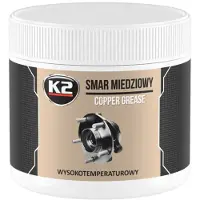 Melle K2 high-temperature kobberfett reduserer friksjon, anti-korrosjon 500 g (rød)