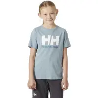 Helly Hansen Logo Jr Kortarmet T-skjorte