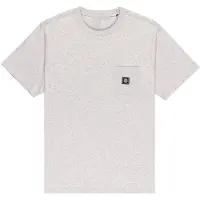 Element Icon Label Pocket T-skjorte grå