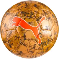 Puma CUP Graphic Football, Accessories, Glowing Red/Dusky Gray/Heat Fire, 5