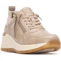 Refresh for woman. 17293801-BEIGE Trainers 172938 beige (39), 1 to 3 cm, Laces, Zip, Casual