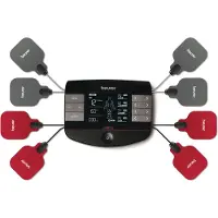 Beurer EM89 TENS/EMS m 8 elektroder og varmefunktion