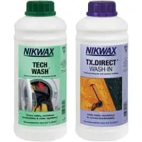 Nikwax Twin pack, Tech Wash + TX-Direct, 2x1000 ml