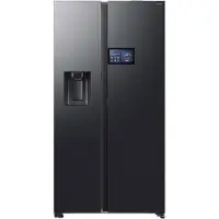 Samsung RS90F64EEFEO side-by-side kjøleskap 621 l E 91,2 cm, svart