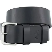 Ralph Lauren for man. 405899989002 Leather belt with black roller buckle (36), Casual, Classic