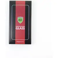 24hShop Herdet skjermbeskytter 6D for Samsung Galaxy A24 4G / A25 5G med svart ramme - 10 pakke