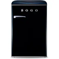 Sogo Retro Kjøleskap Med én Dør