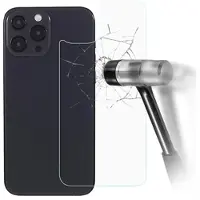 Mtp Products iPhone 16 Pro Herdet Glass Beskyttelse av Bakdekslet - 9H - Klar