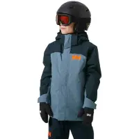 Helly Hansen Level, Skijakke, Junior, Washed Navy