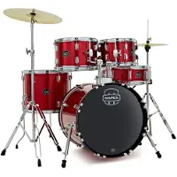 Mapex Comet Series Compact 18 Drum Kit Infra Red - Nearly New