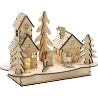 Konstsmide 3238-100 Hus Varmhvit LED (RGB) Natur