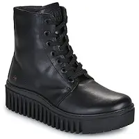 Art for woman. 115171101003_001 Leather Ankle Boots 1517 Brighton black (39), 1 to 3 cm, Zip, Casual