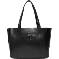 Pepe Jeans for woman. PL031663 Audrey Limited black bag (OSFA), Casual, Polyurethane