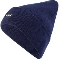 Levi's Tonal Brodert Beanie Dress Blues Tidløs Look