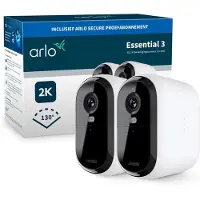 Arlo Essential 3 XL 2K Sikkerhetskamera