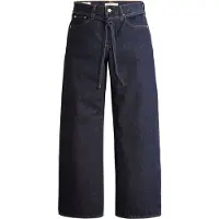 Levi's for woman. A8701-0007 Jeans XL Straight navy (24/29), Casual, Cotton, Denim